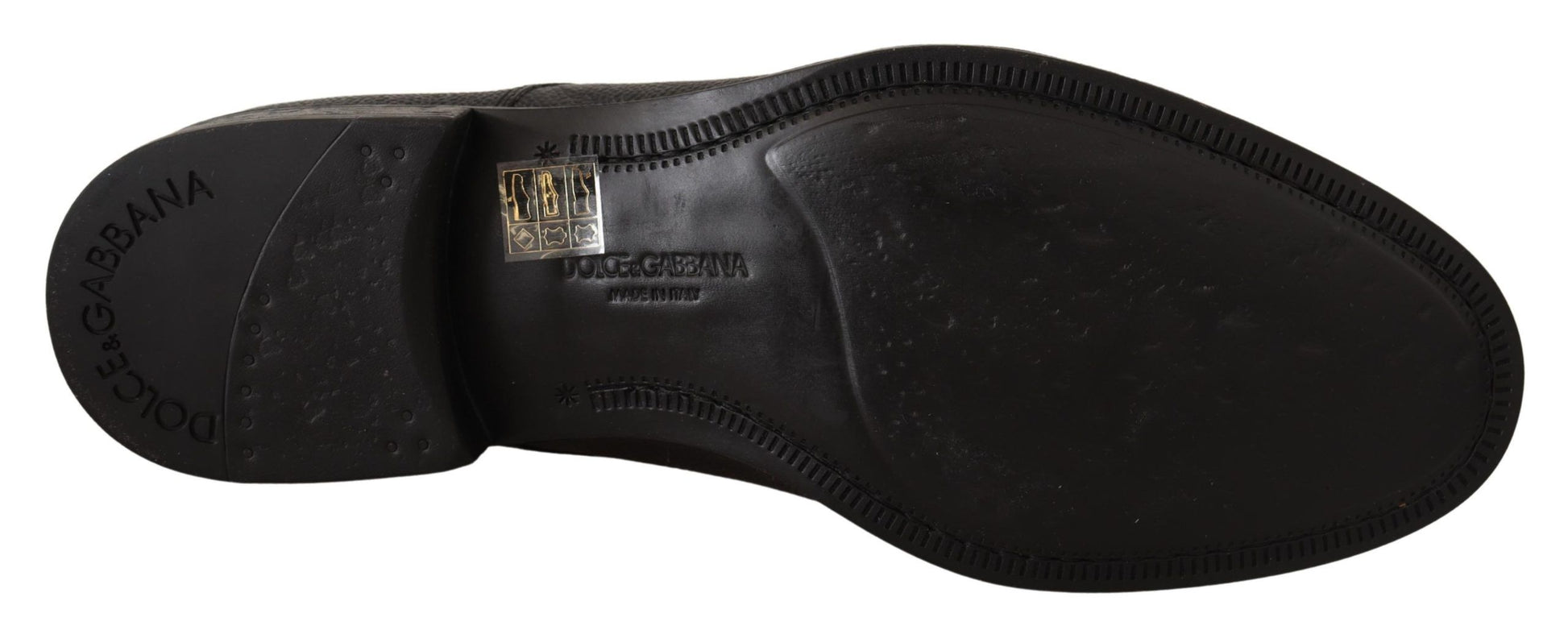 Schwarze formelle Derby-Schuhe aus Leder für Herren