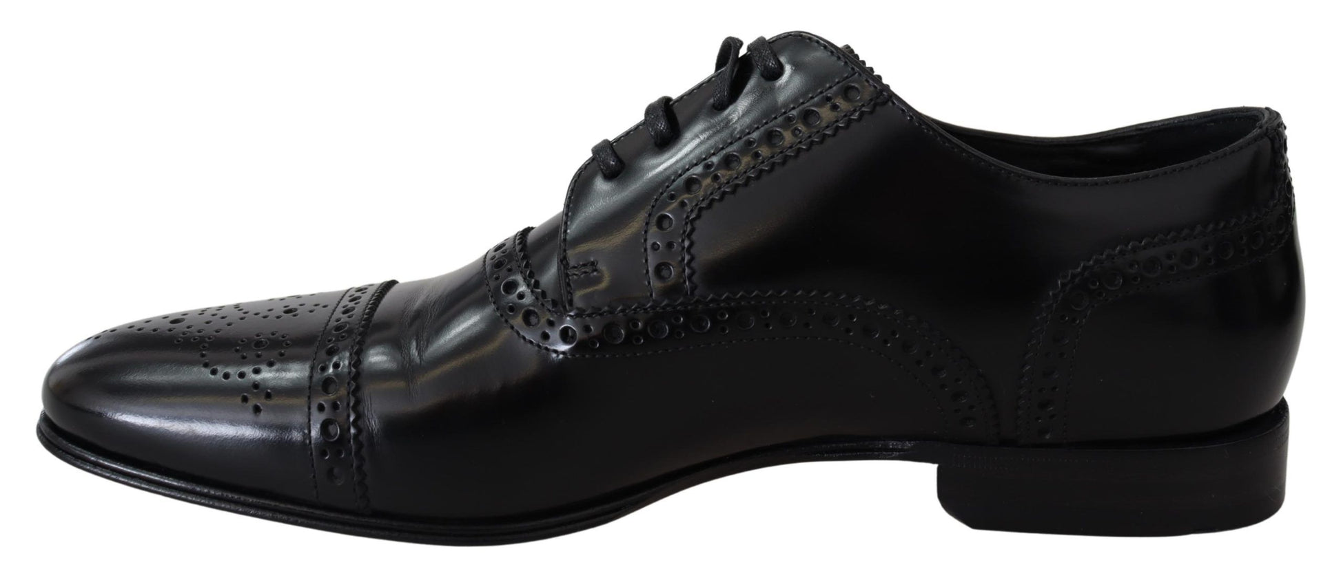 Schwarze Leder Herren Derby Formale Loafer Schuhe