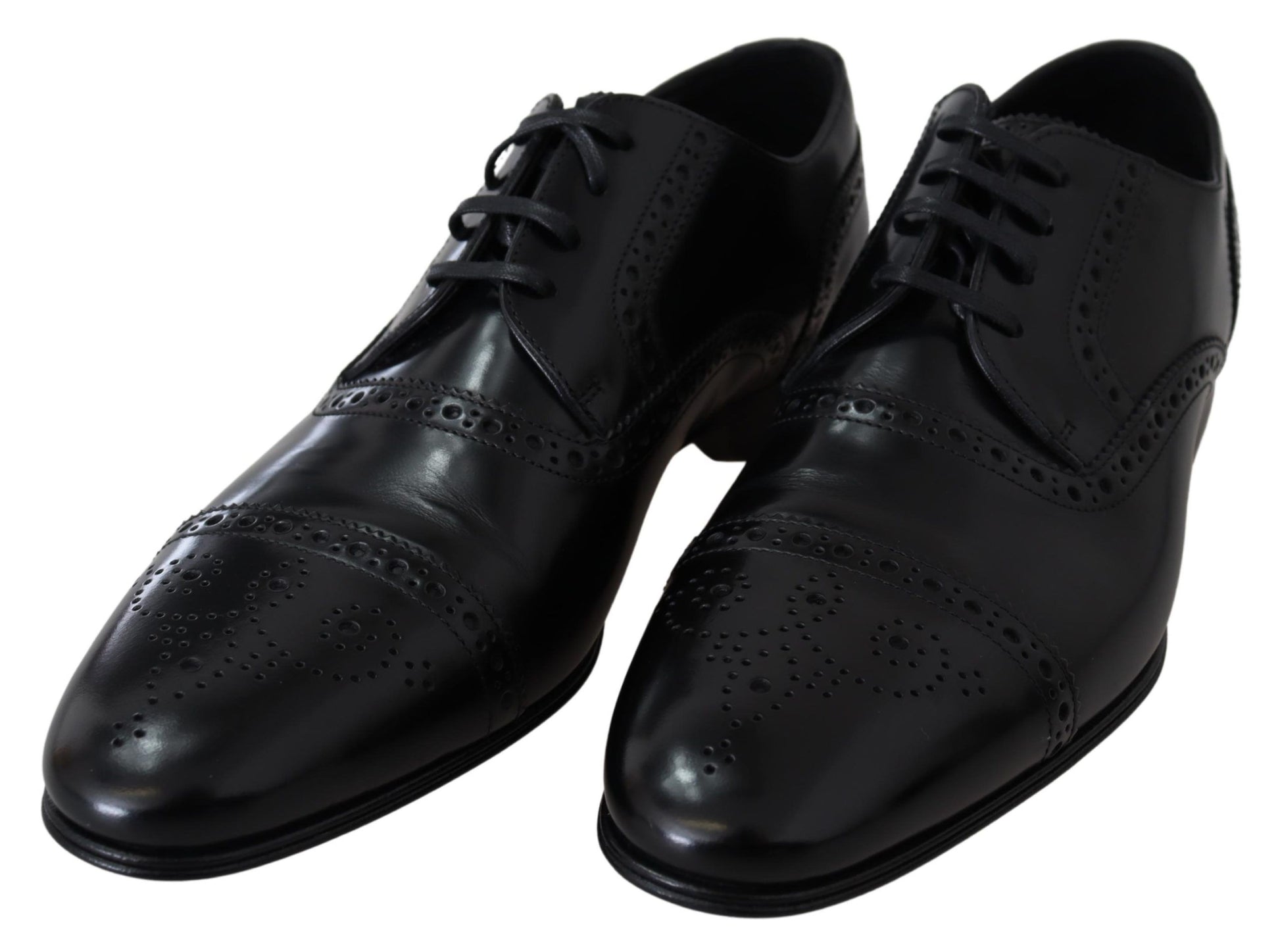 Schwarze Leder Herren Derby Formale Loafer Schuhe