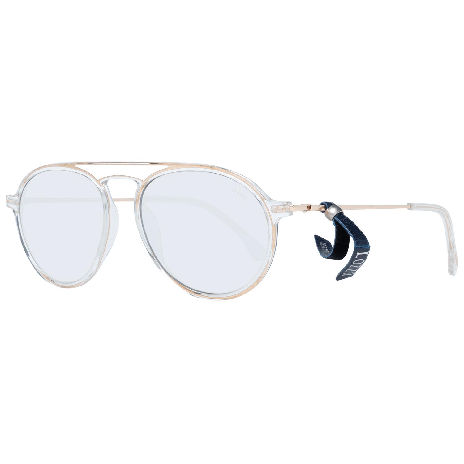 Goldene Unisex-Sonnenbrille