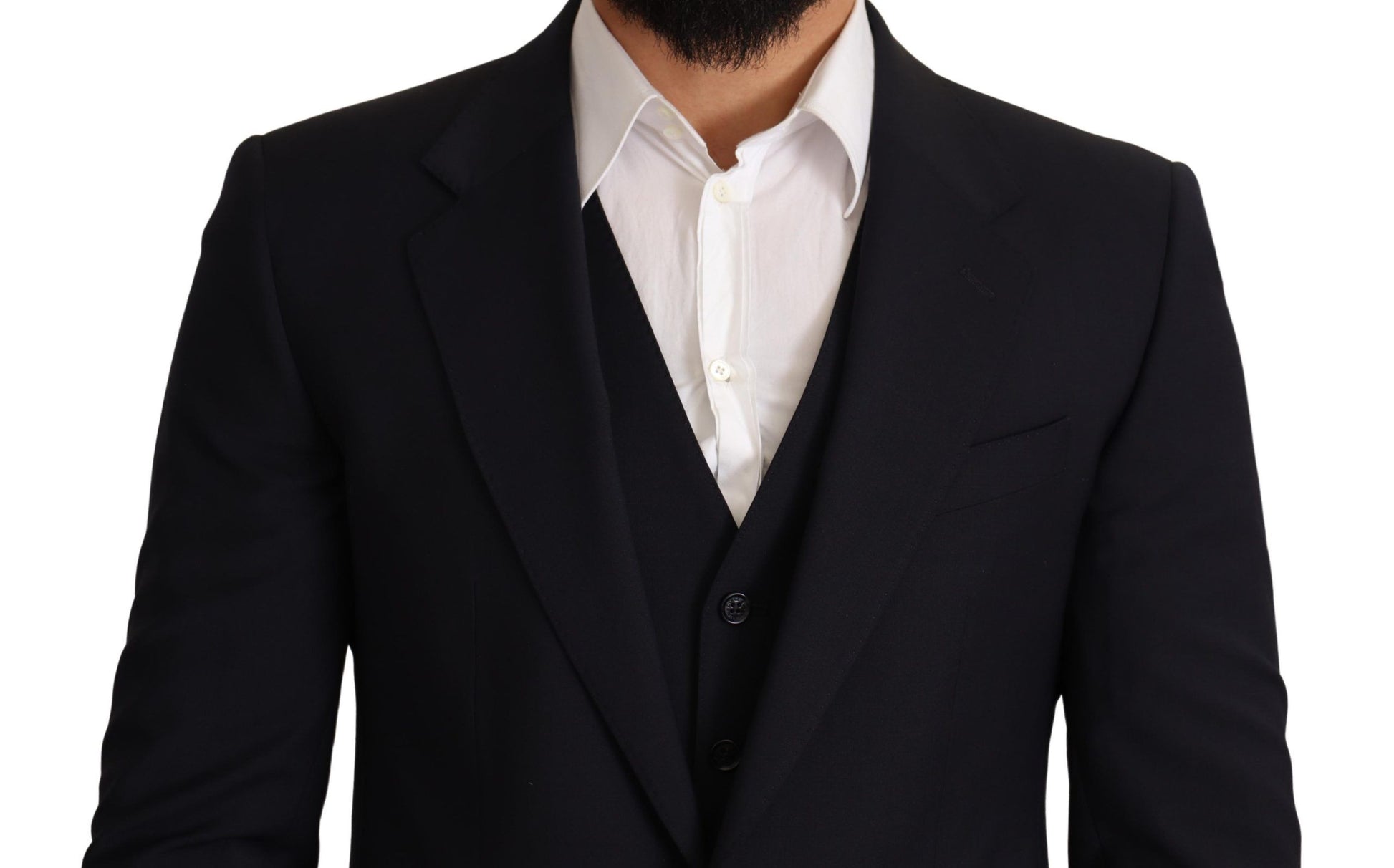 Blaue 2-teilige MARTINI Blazer-Anzugjacke