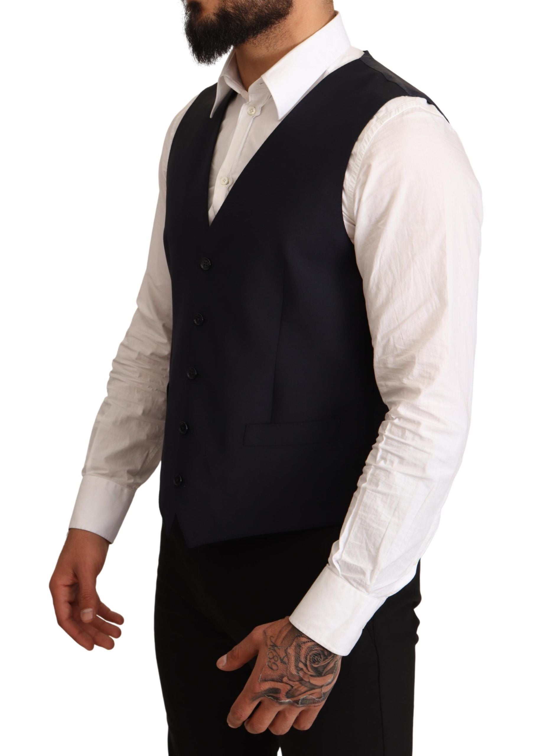 Blaue 2-teilige MARTINI Blazer-Anzugjacke