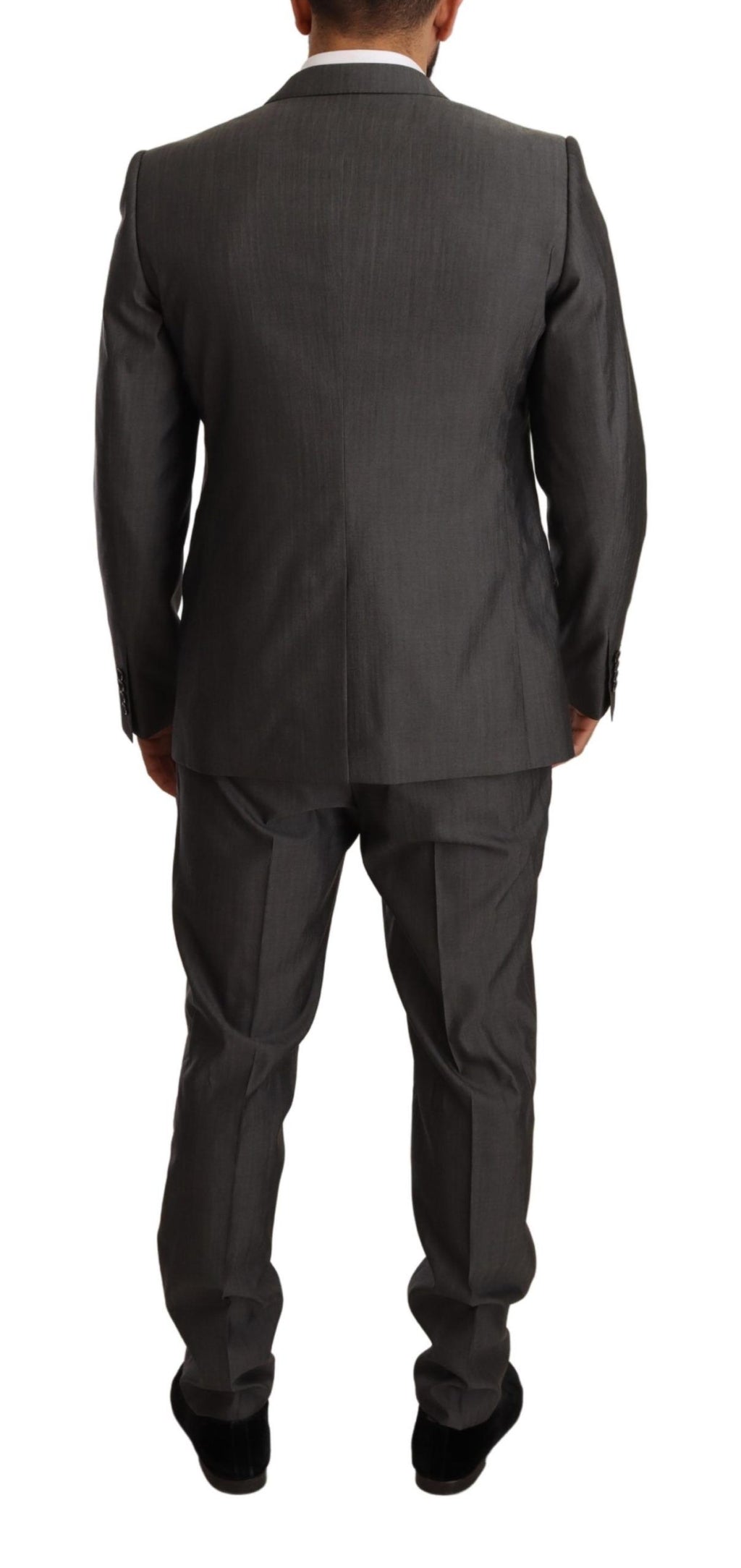 Grau-metallic MARTINI Slim Fit Anzug