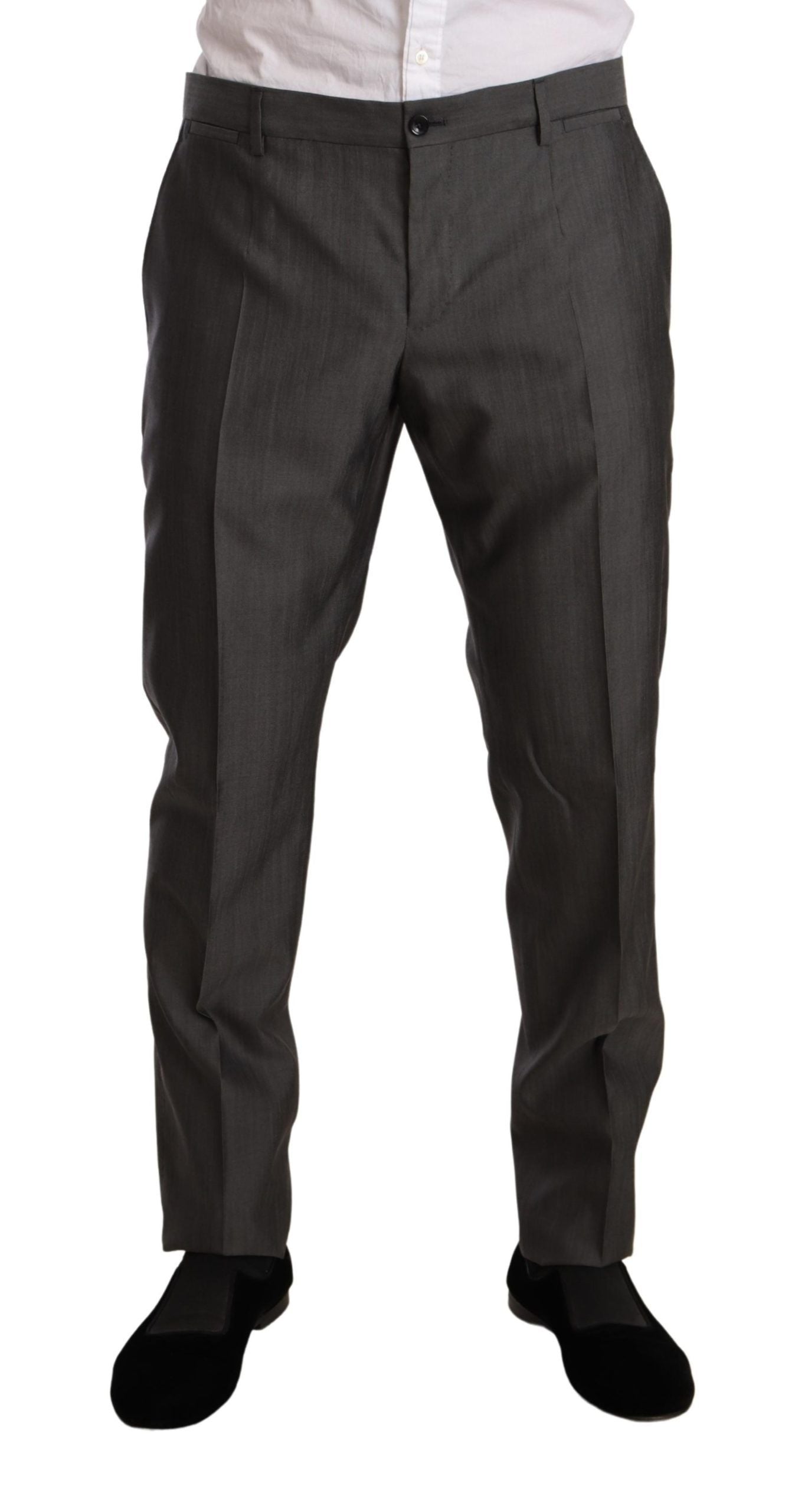 Grau-metallic MARTINI Slim Fit Anzug