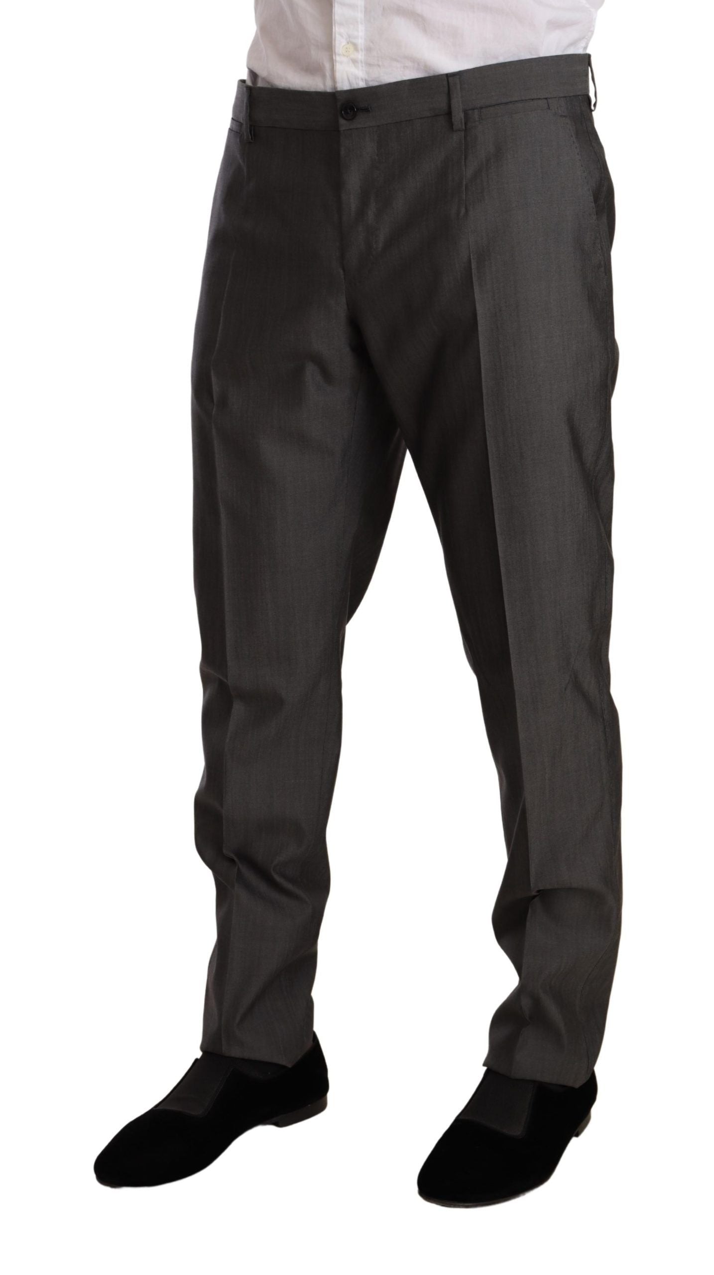 Grau-metallic MARTINI Slim Fit Anzug