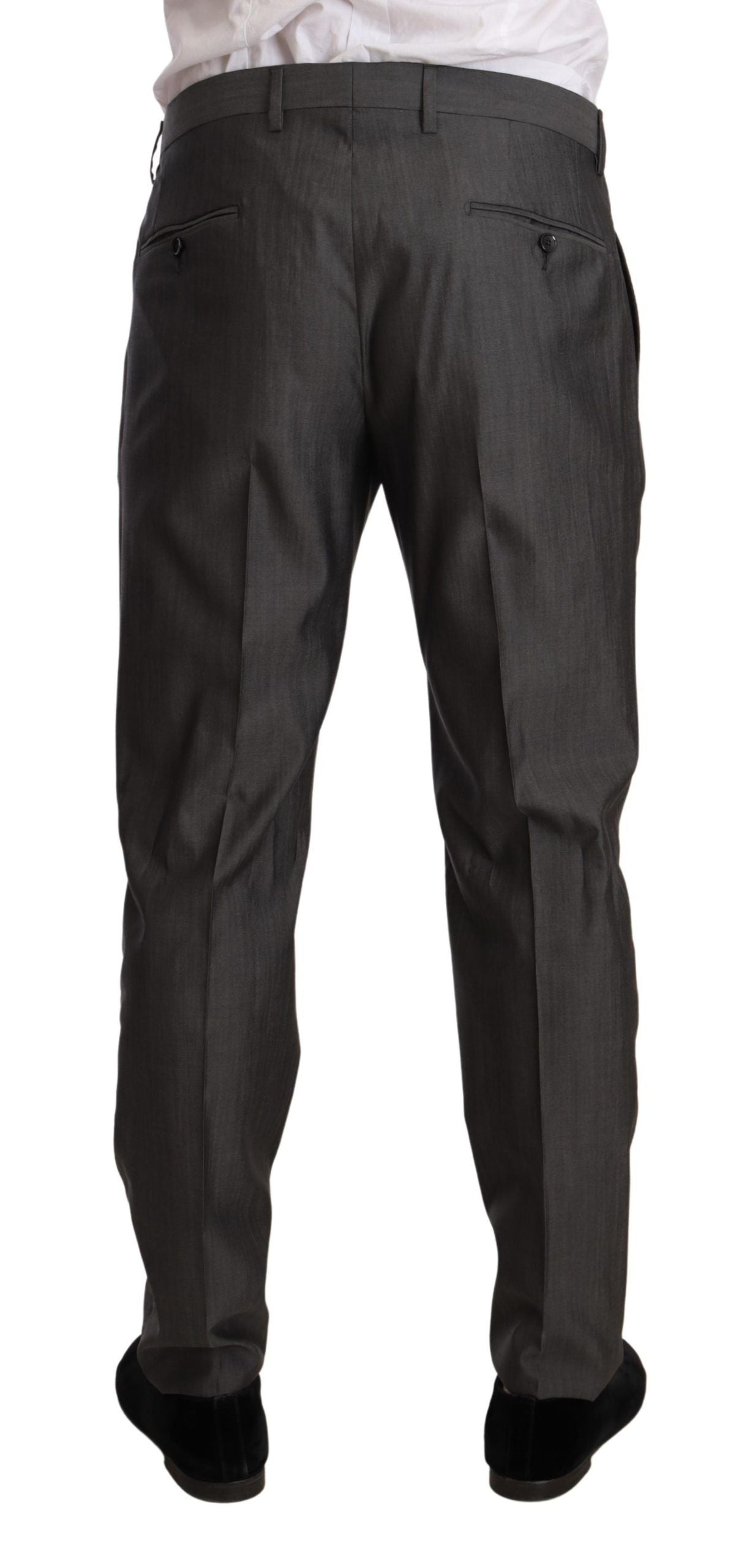 Grau-metallic MARTINI Slim Fit Anzug