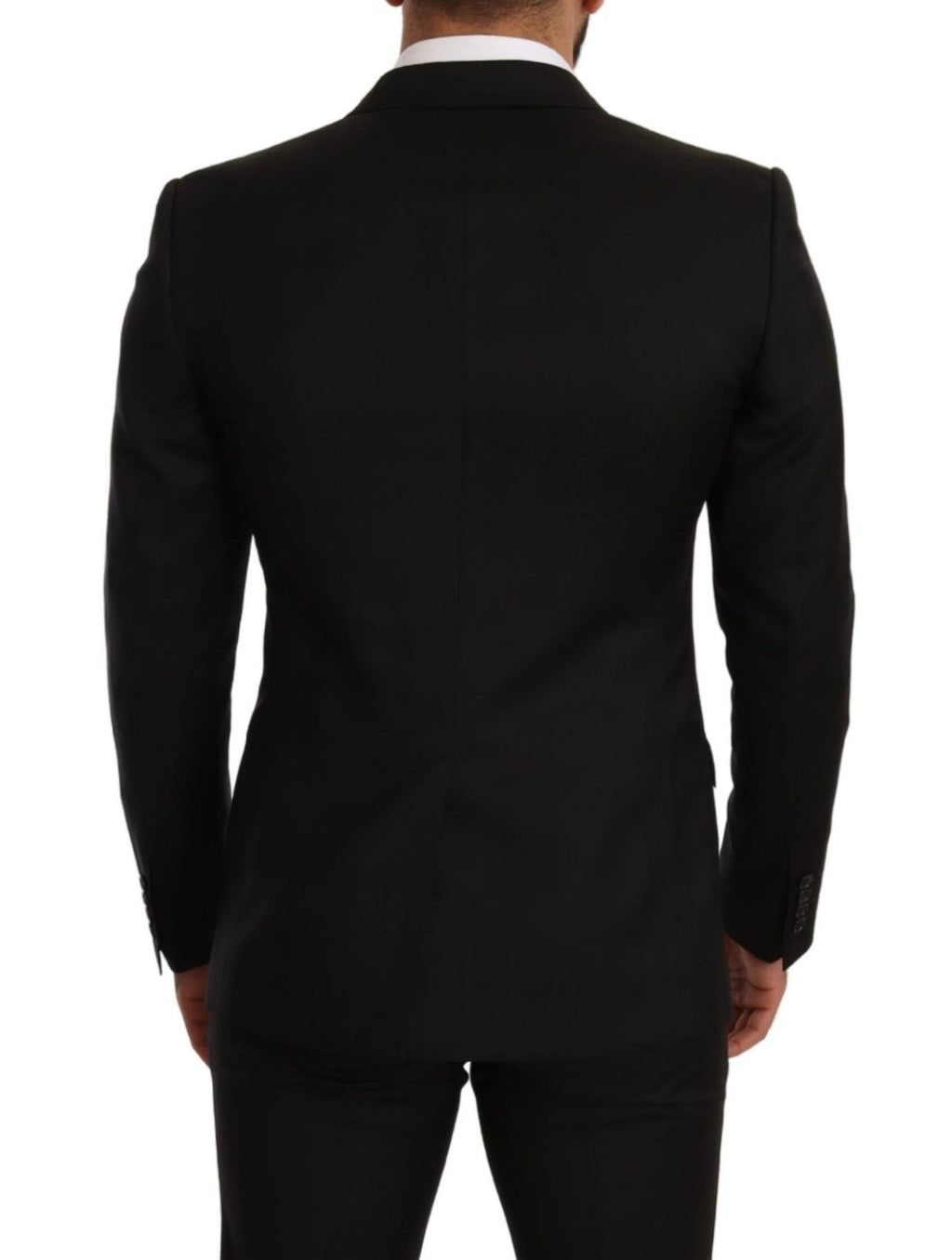 Schwarz karierter MARTINI SLIM FIT 2-teiliger Anzug