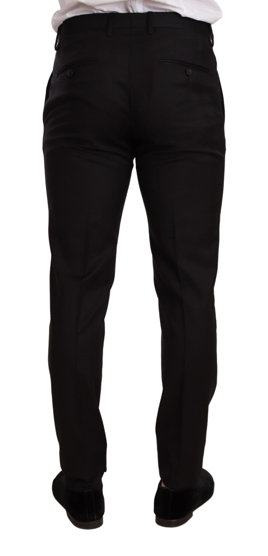 Schwarz karierter MARTINI SLIM FIT 2-teiliger Anzug