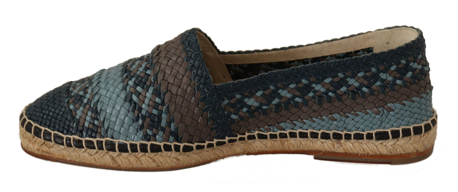 Blaugraue Slipper Buffalo Espadrilles