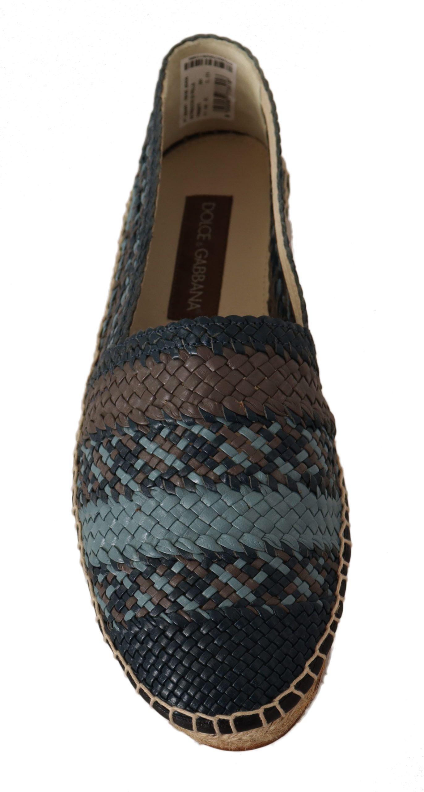 Blaugraue Slipper Buffalo Espadrilles