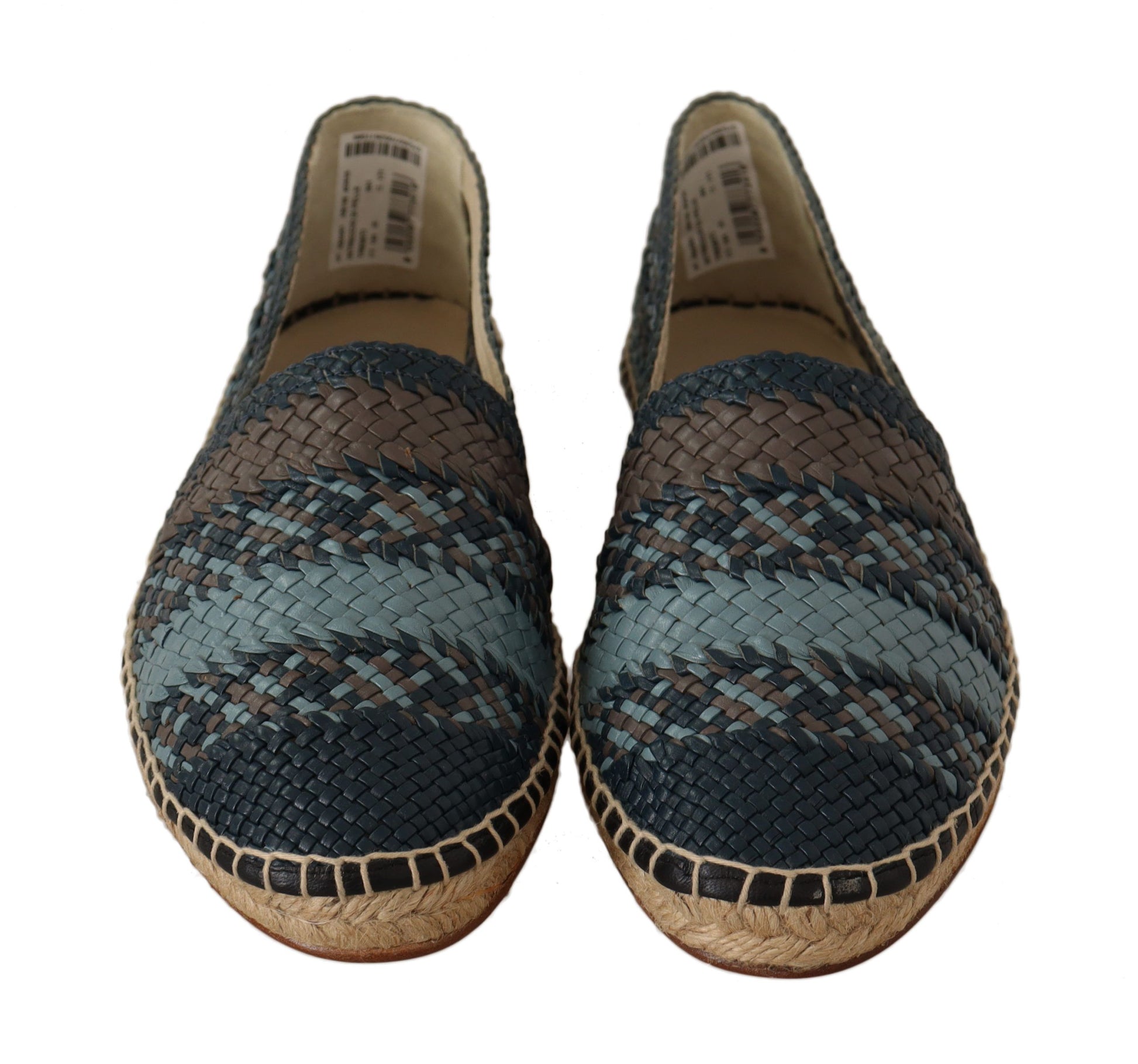 Blaugraue Slipper Buffalo Espadrilles