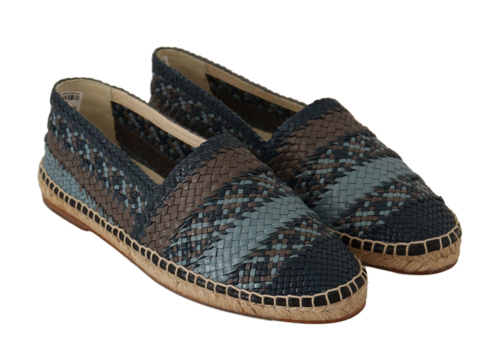Blaugraue Slipper Buffalo Espadrilles