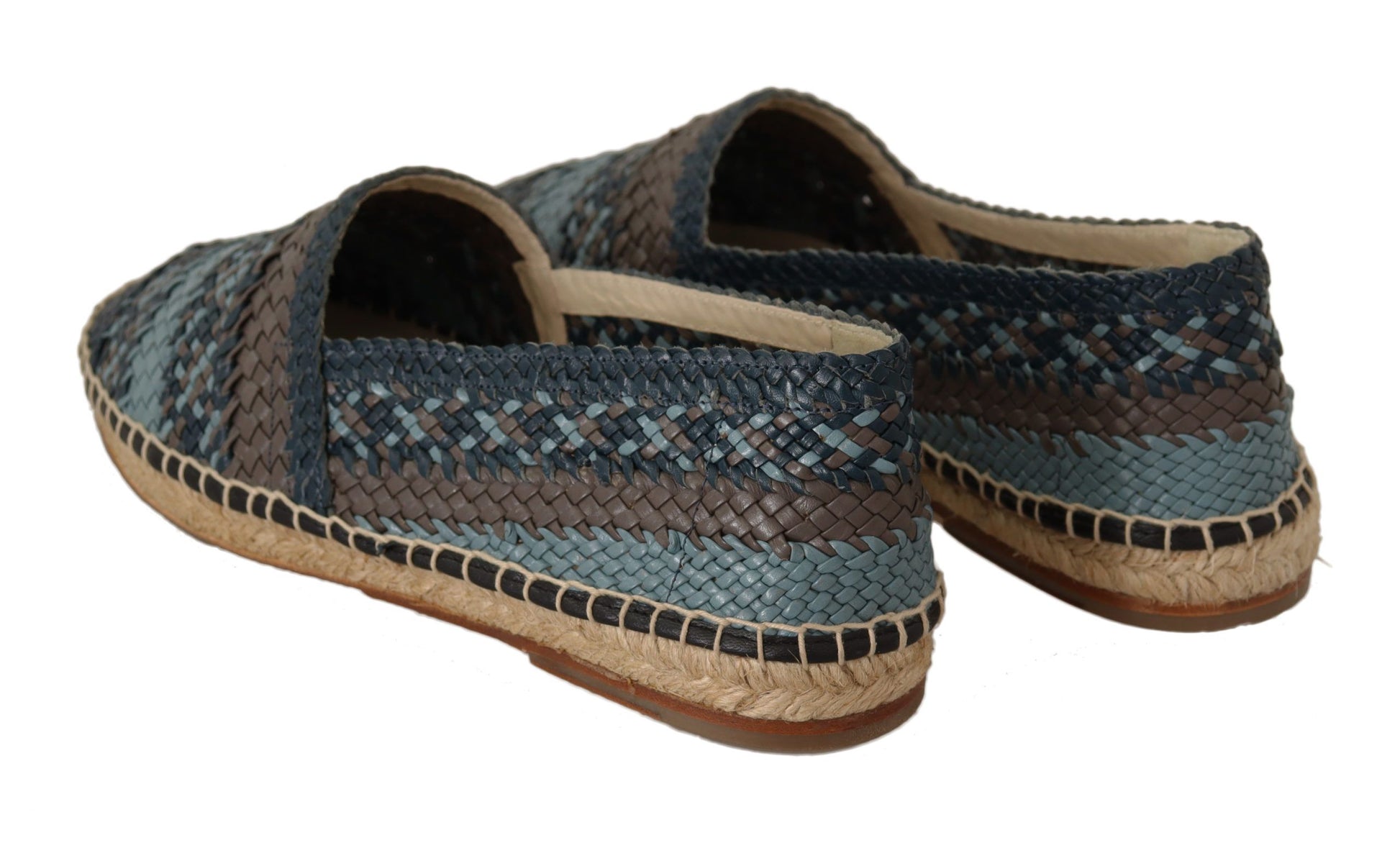Blaugraue Slipper Buffalo Espadrilles
