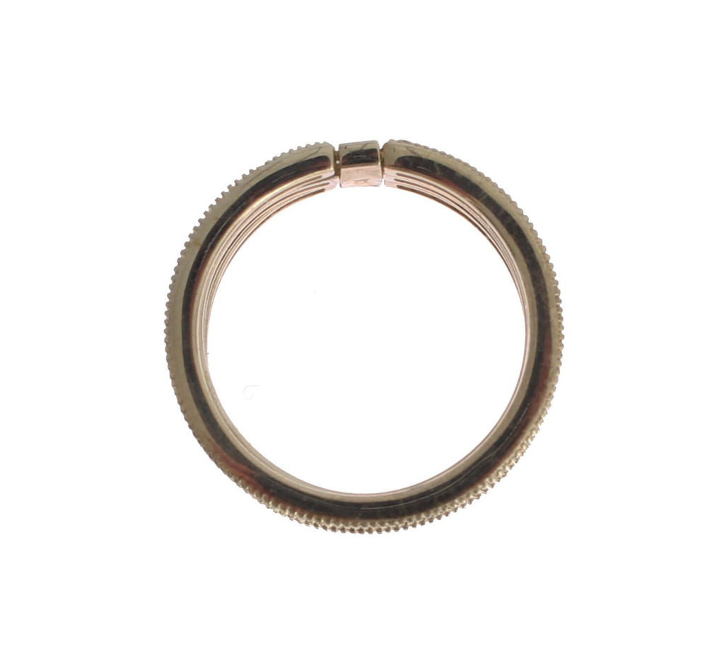 Silberner Damenring aus 925er Sterlingsilber mit klaren Zirkoniasteinen