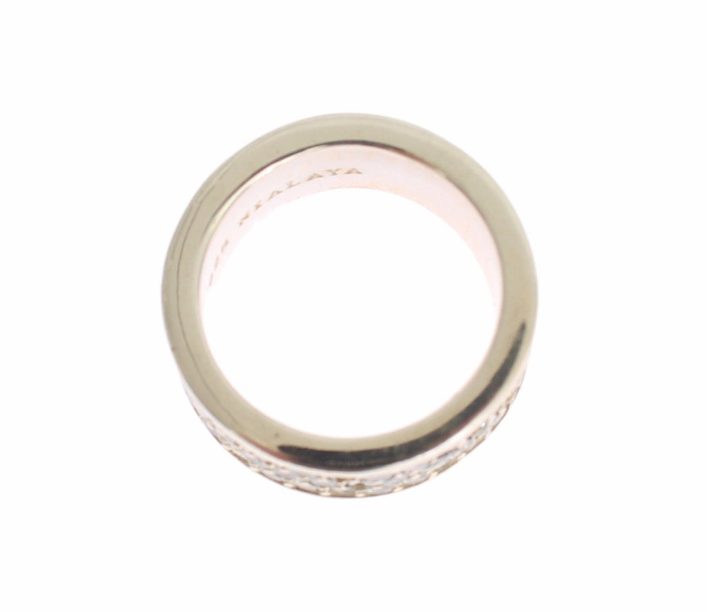 Silberner Damenring aus 925er Sterlingsilber mit Zirkonia