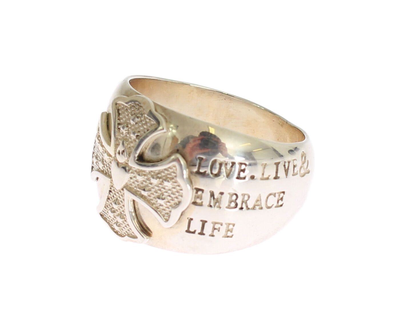 Silberkreuz Damen 925 Sterling Ring