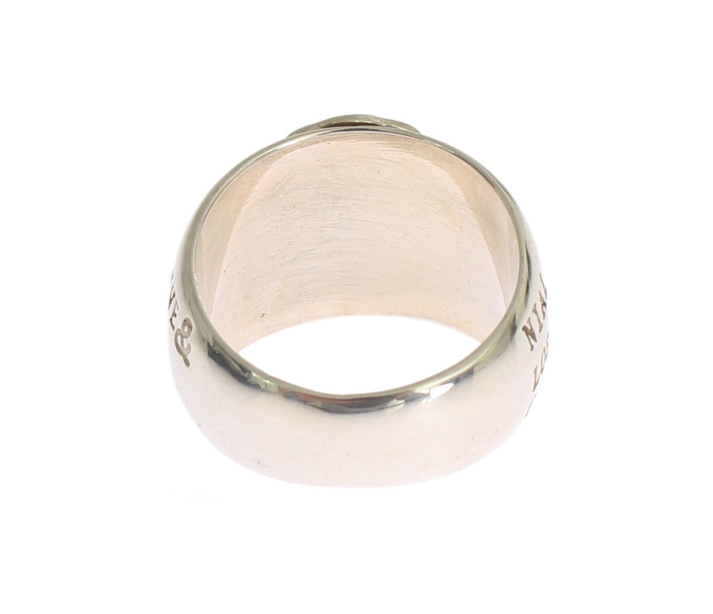 Silberkreuz Damen 925 Sterling Ring