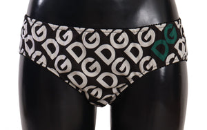 Multicolor DG Logo Print Slip Bottom Underwear