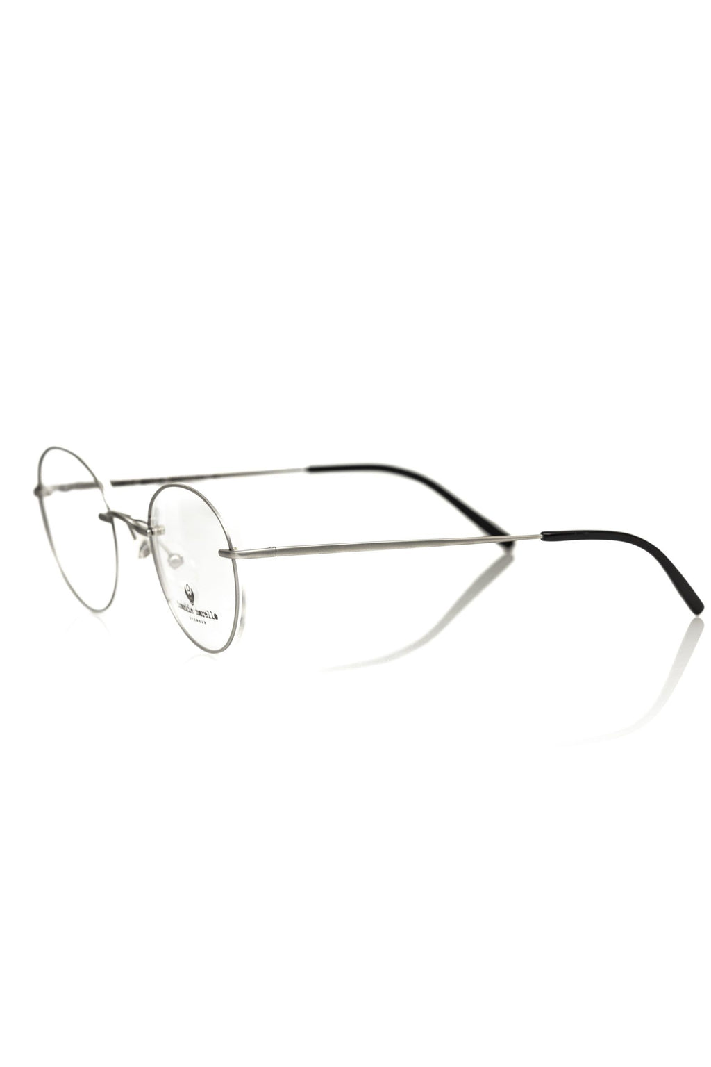 "Silbermetallic Unisex-Brillenrahmen"