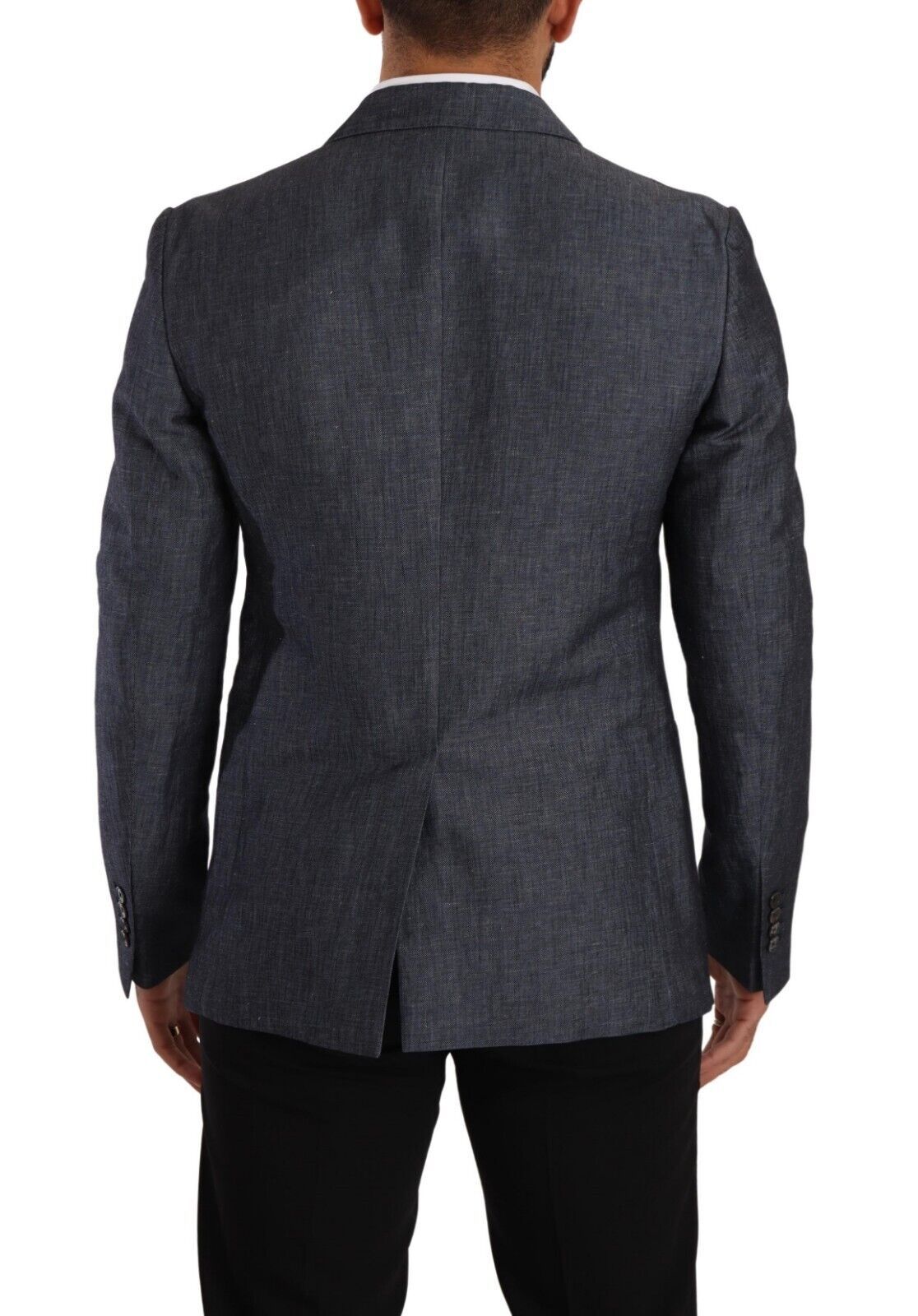 Blaue Leinen-Baumwolljacke TAORMINA Blazer