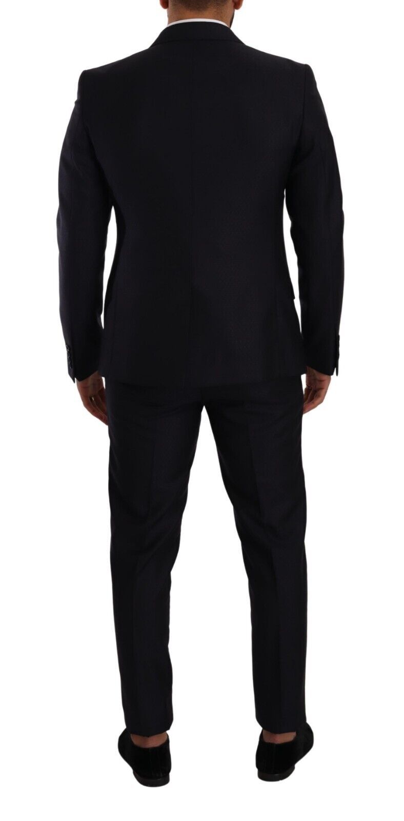 Blauer MARTINI Slim Fit 2-teiliger Mantelanzug