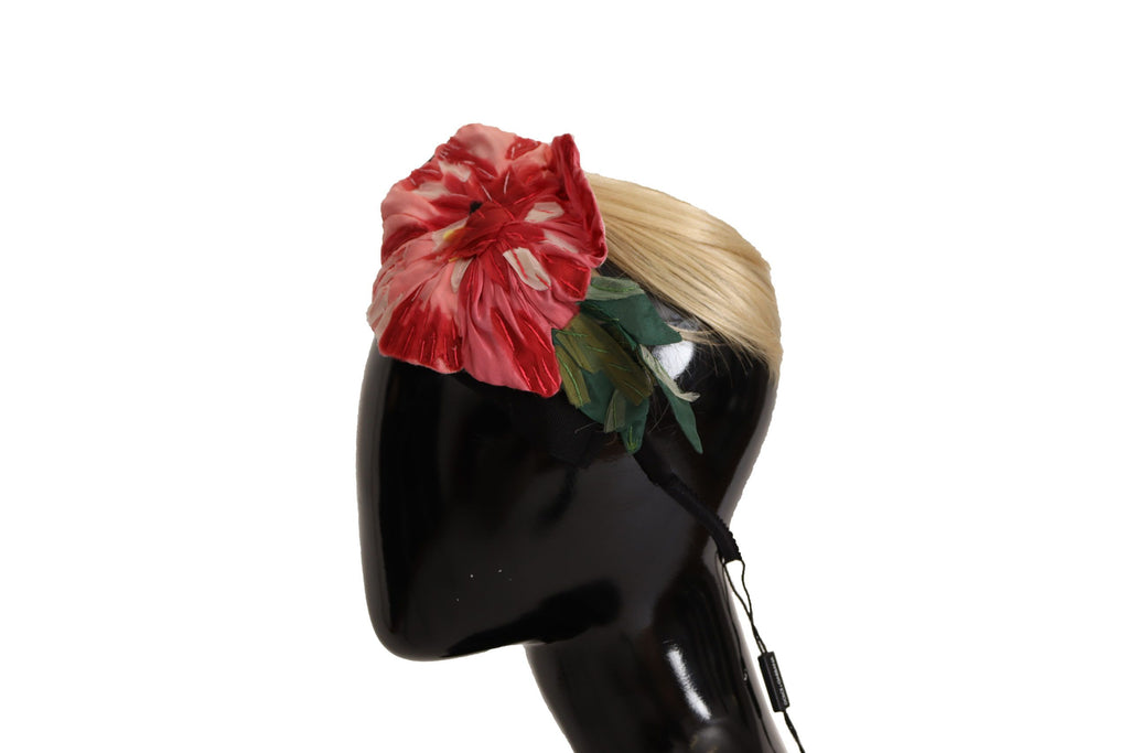 Schwarzes Seiden-Weißhaar-Parrucchiera-Diadem-Stirnband