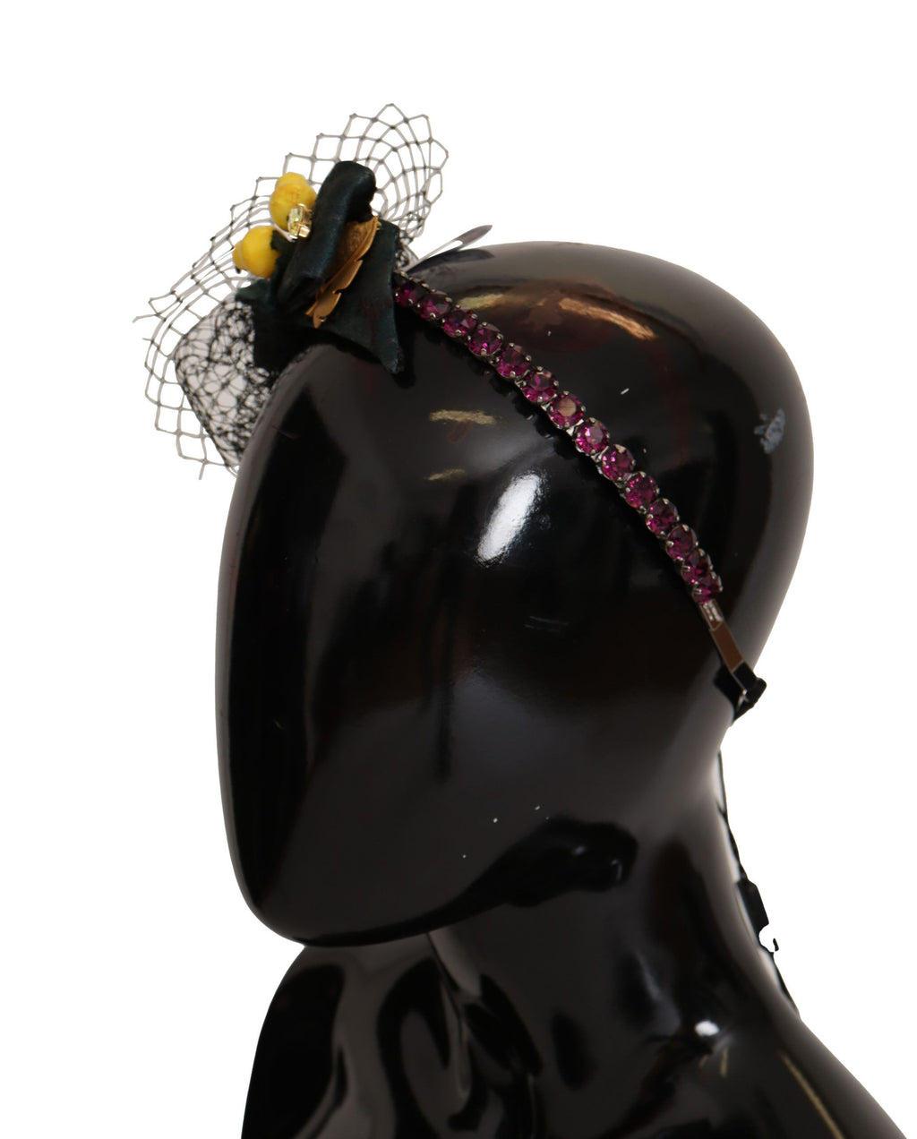 Lila Kristall Diadem Stirnband Zitronen Sizilien Tiara