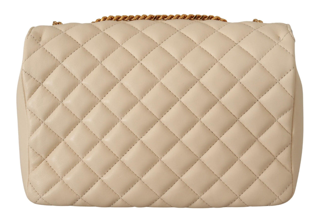 Elegante weiße Umhängetasche aus Nappaleder