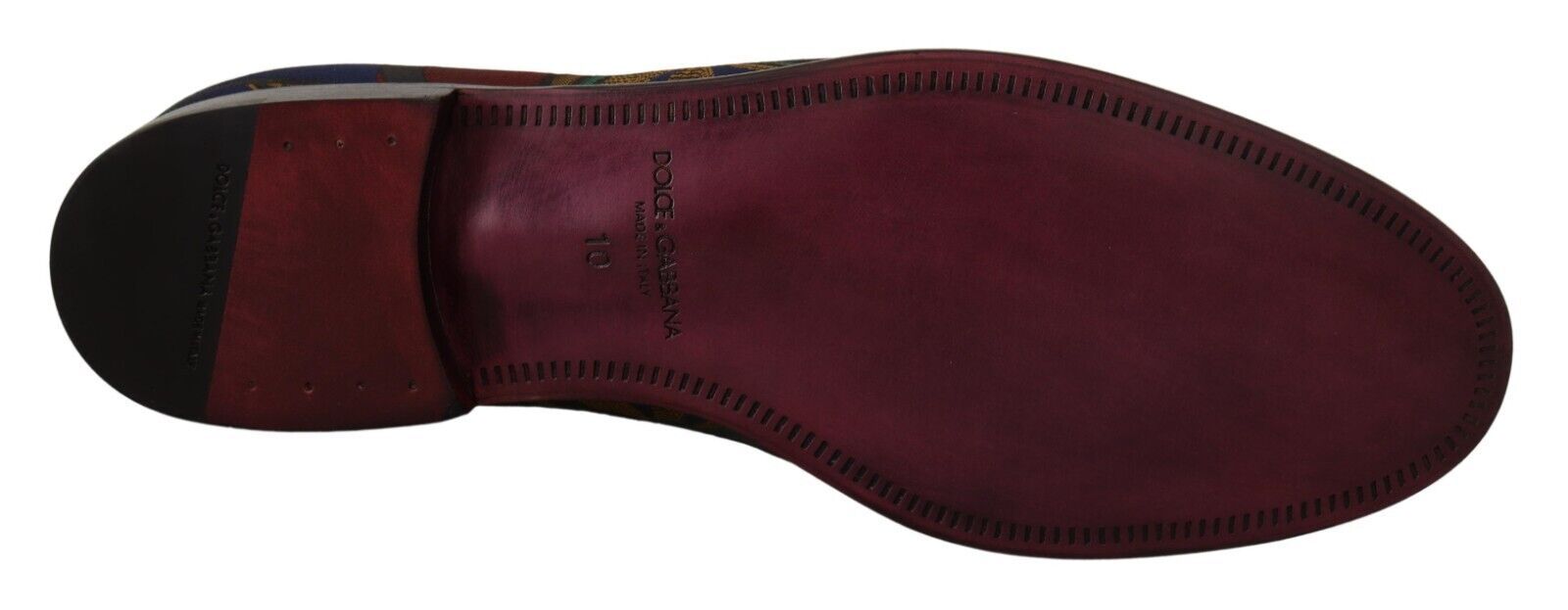 Mehrfarbige Jacquard-Kronen-Hausschuhe, Halbschuhe