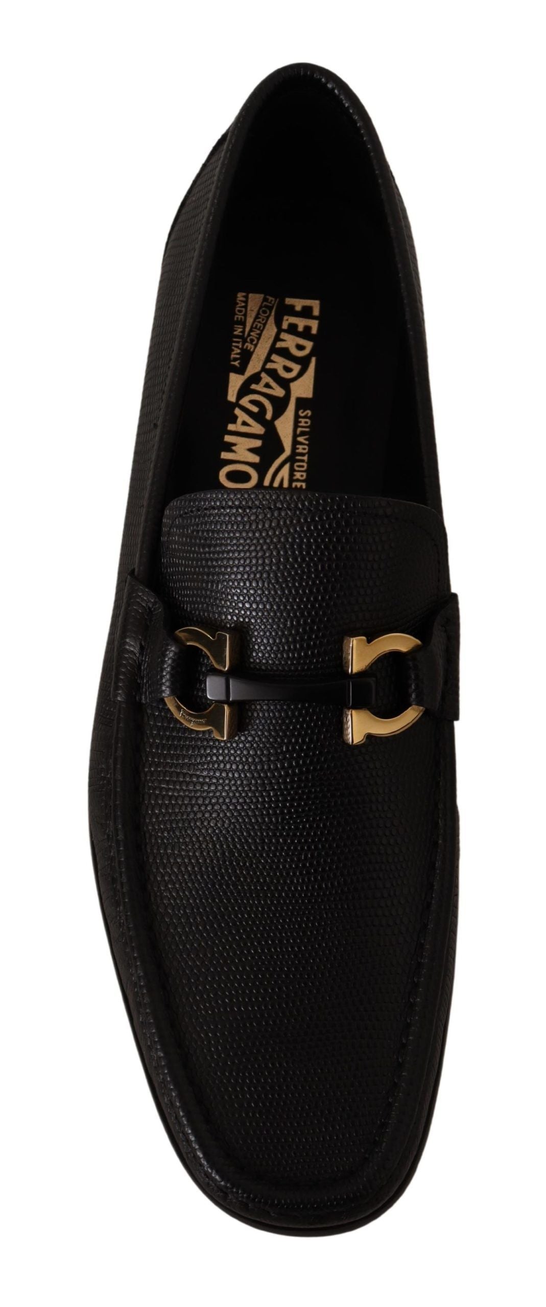 Elegante schwarze Loafer aus Kalbsleder