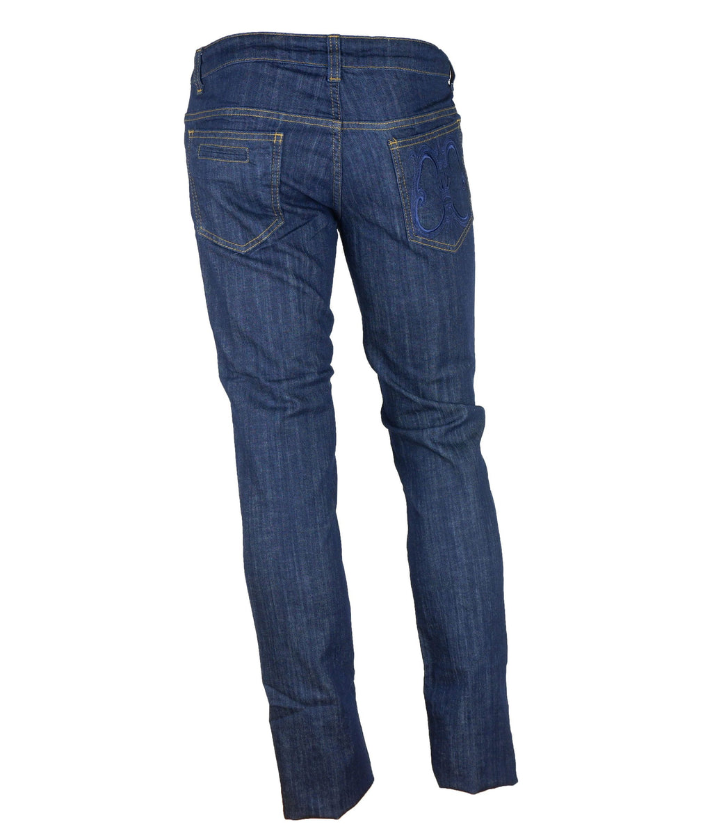 Elegante dunkelblaue Denim-Essentials