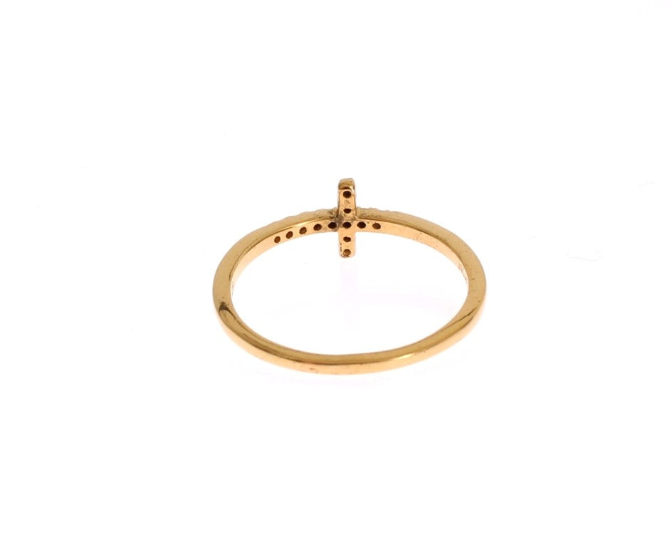 Gold 925 Silber Ring
