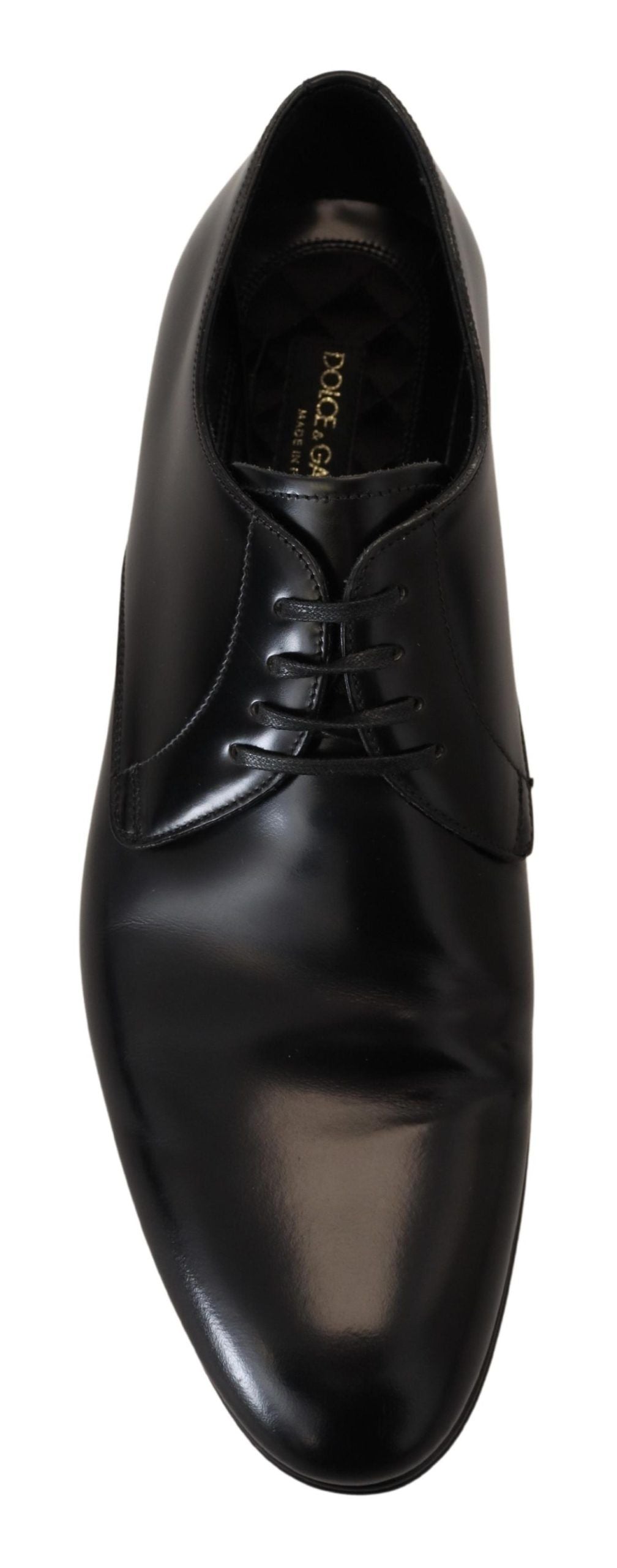 Schwarze formelle Lederschuhe