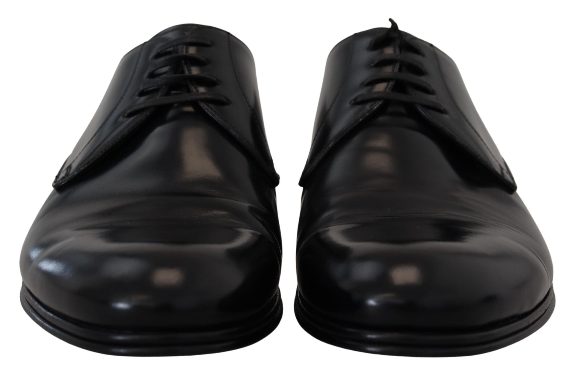 Schwarze formelle Lederschuhe