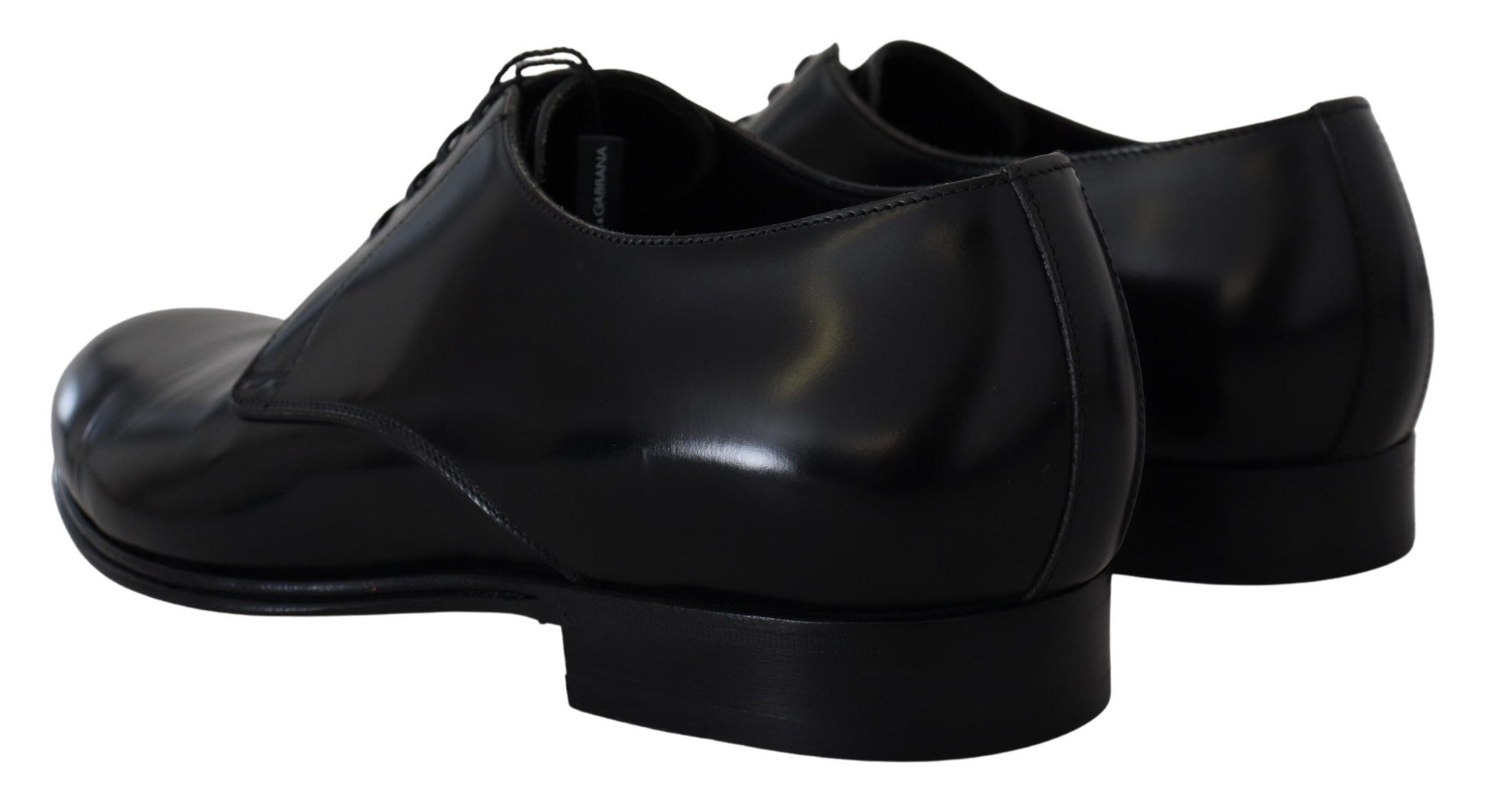 Schwarze formelle Lederschuhe
