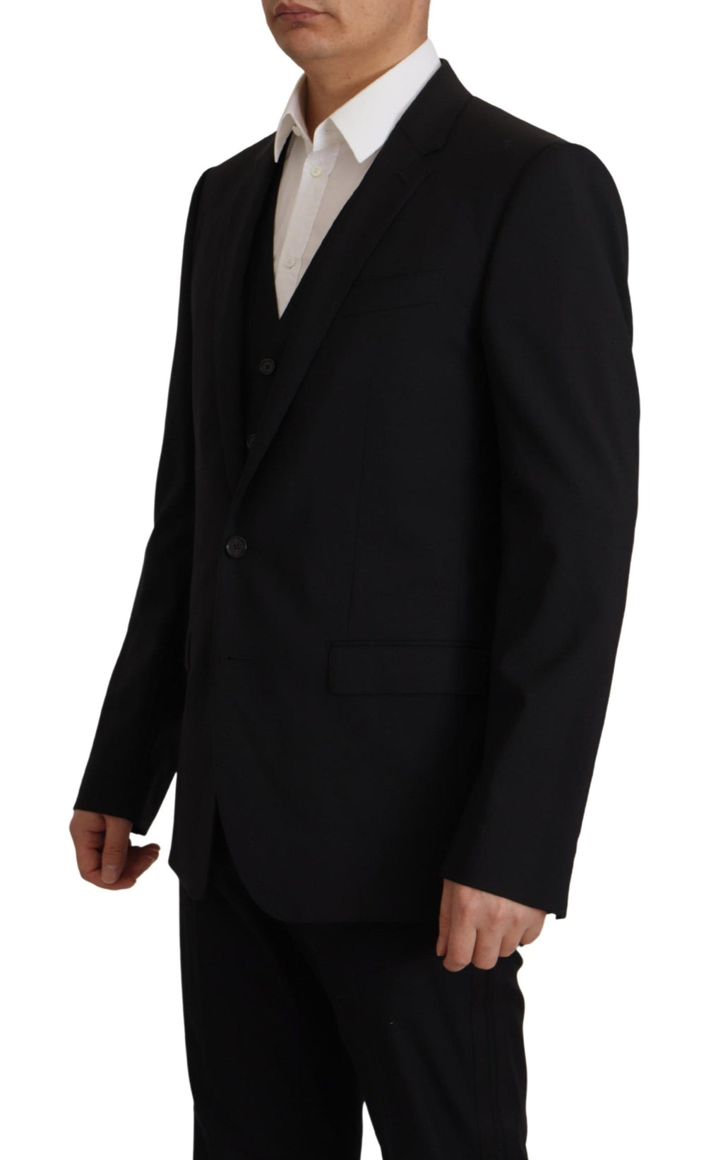 Schwarze Jacke Weste 2 Stück MARTINI Blazer