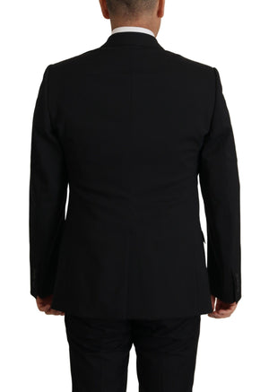 Schwarze Jacke Weste 2 Stück MARTINI Blazer