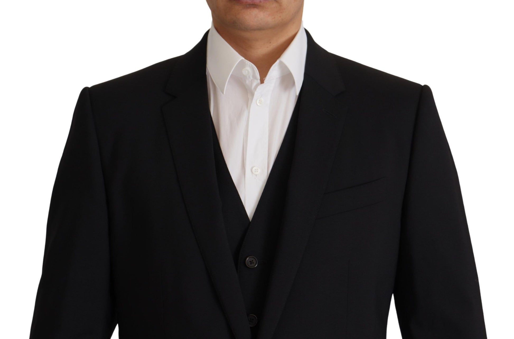 Schwarze Jacke Weste 2 Stück MARTINI Blazer