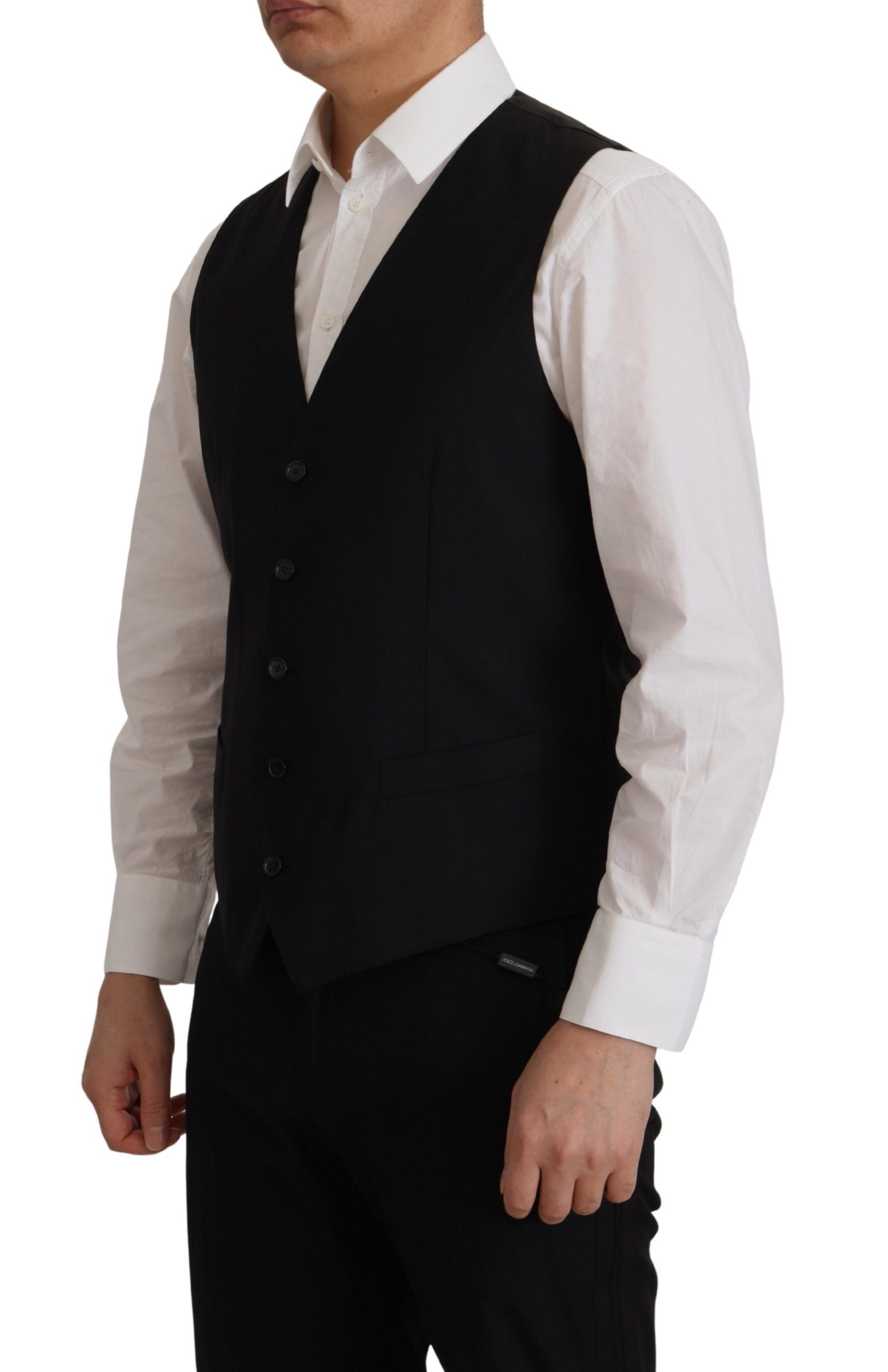 Schwarze Jacke Weste 2 Stück MARTINI Blazer