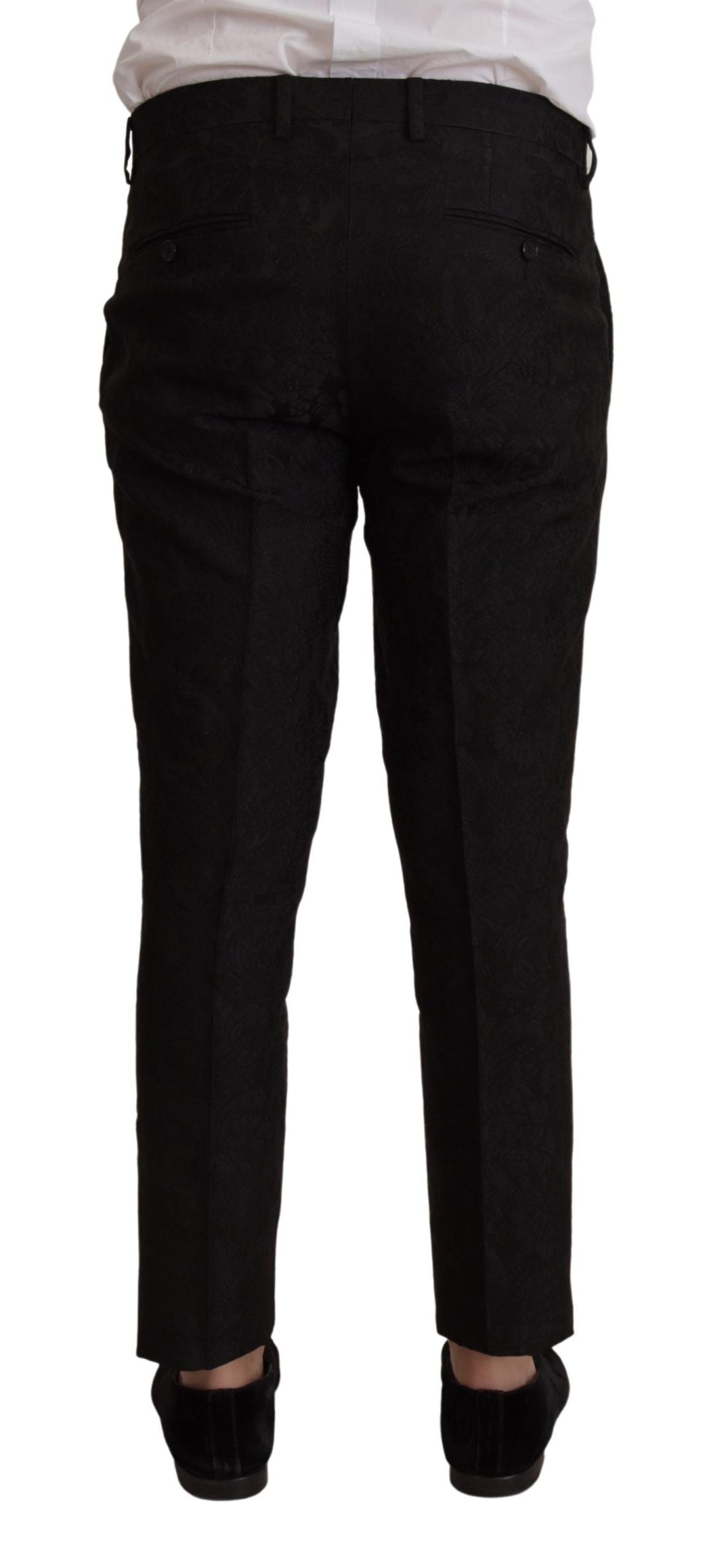 Schwarzer formeller 2-teiliger MARTINI-Anzug aus Polyester