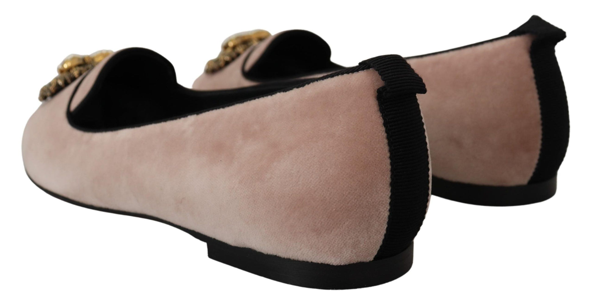 Rosa Samt Slip Ons Loafers Flats Schuhe