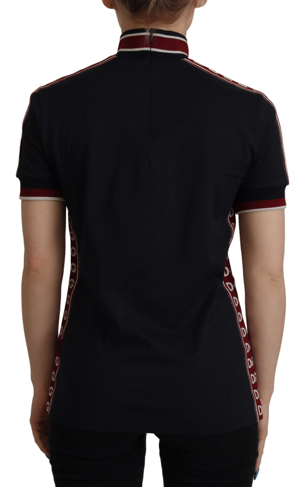 Schwarzes #DGMillennials-T-Shirt aus 100 % Baumwolle