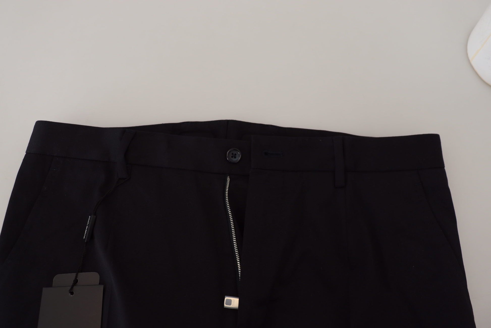 Blaue Chinos mit schmaler Passform und Stretch-Baumwolle