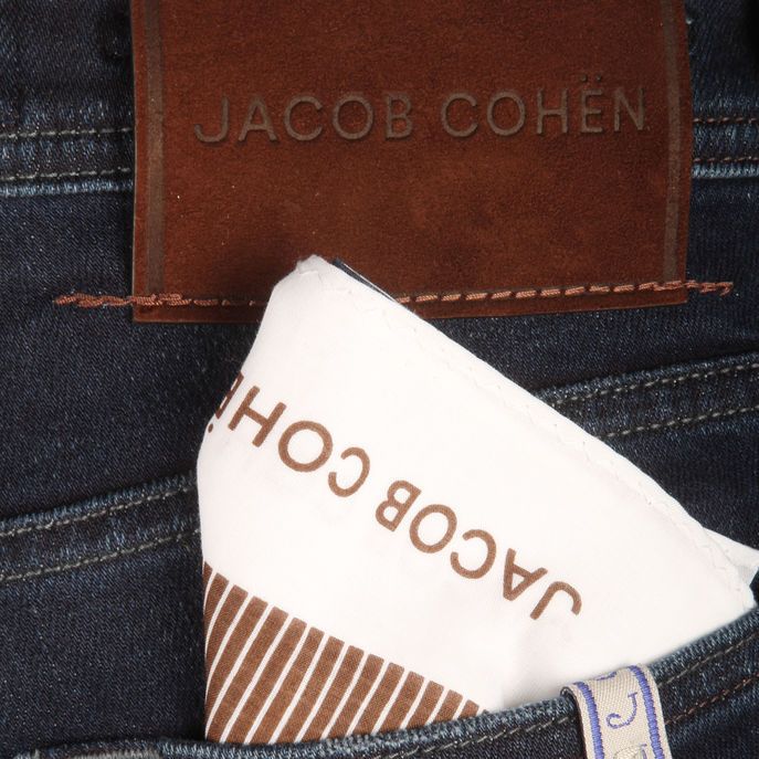 Blaue Herrenjeans aus Baumwolle