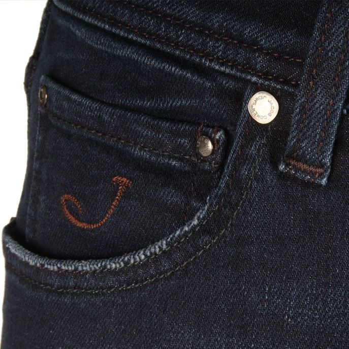 Blaue Herrenjeans aus Baumwolle