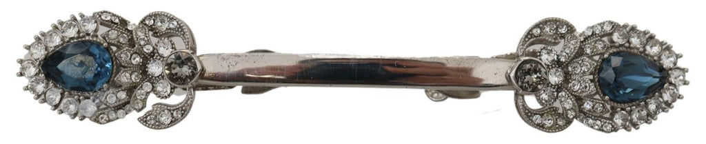 925 Sterling Silber Kristalle Pin Kragen Brosche