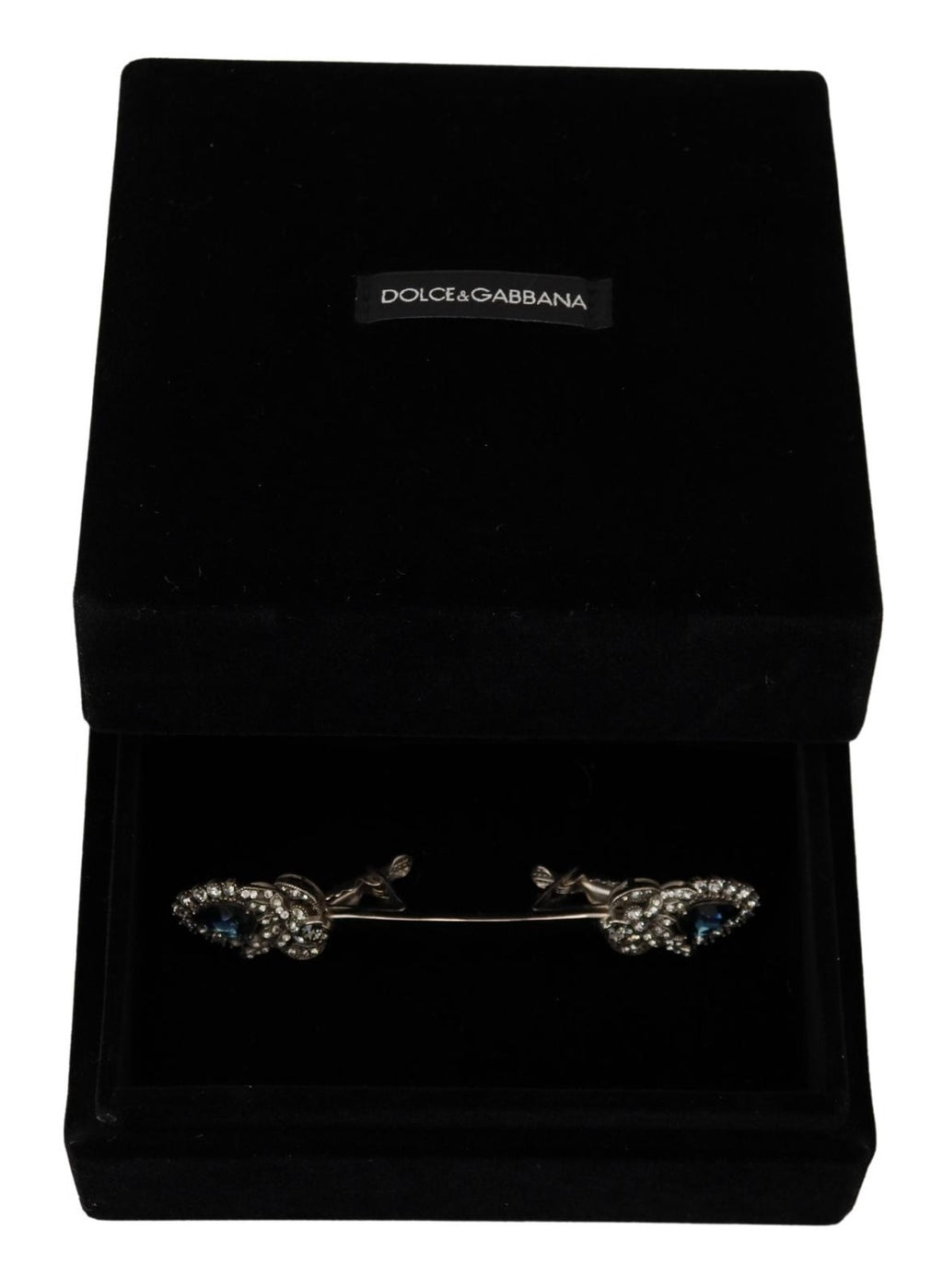 925 Sterling Silber Kristalle Pin Kragen Brosche