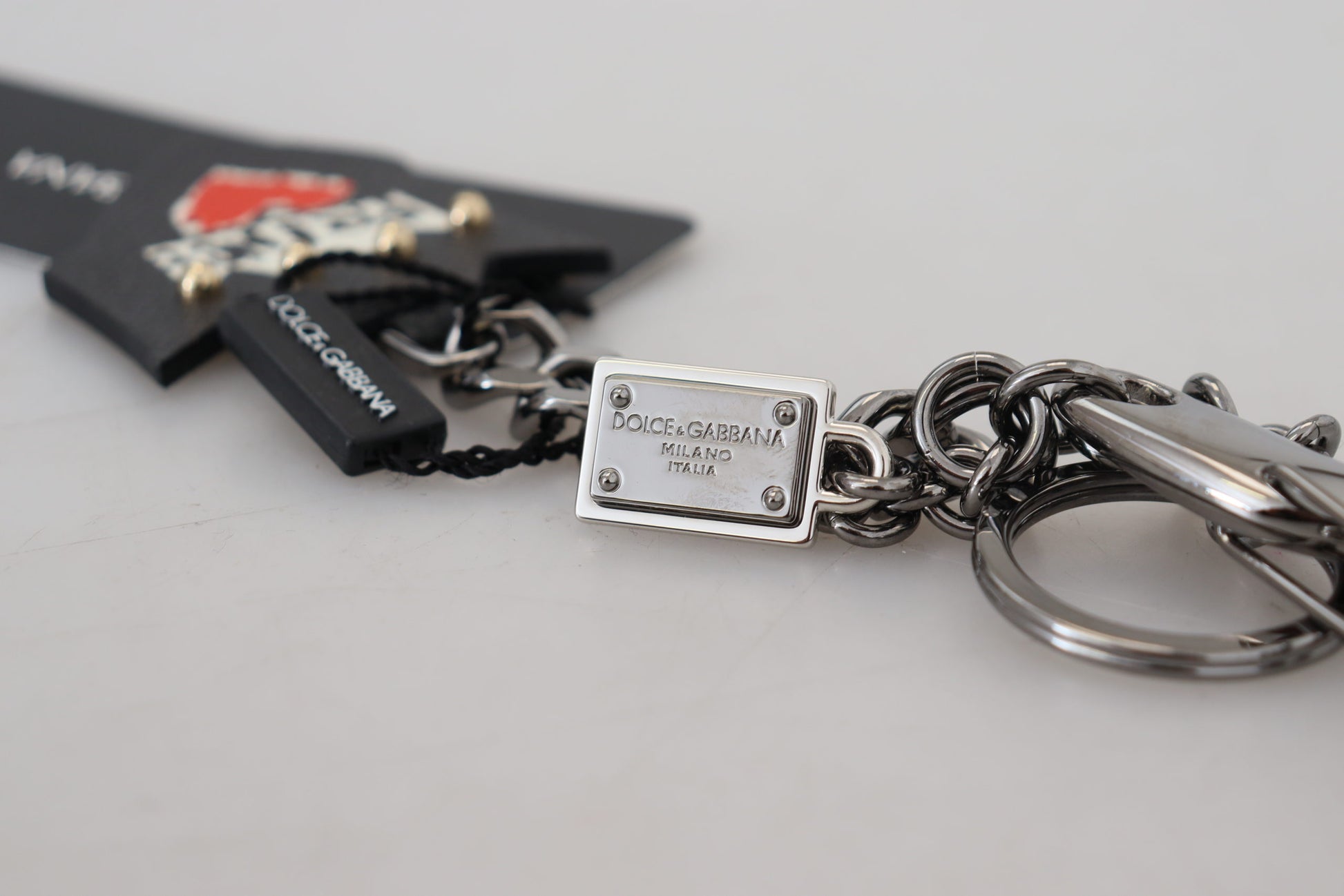 Black Prince Studs Logo Silber Messing Schlüsselanhänger