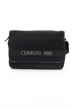 Black Nylon Women Crossbody Bag