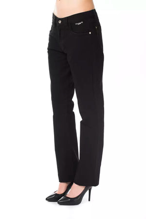 Black Cotton Women Pant